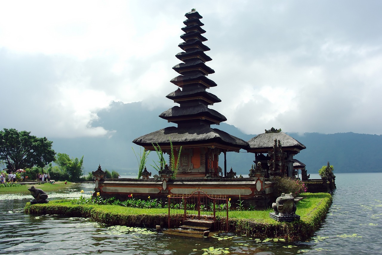 Breathtaking views of Bali surrounded by nature